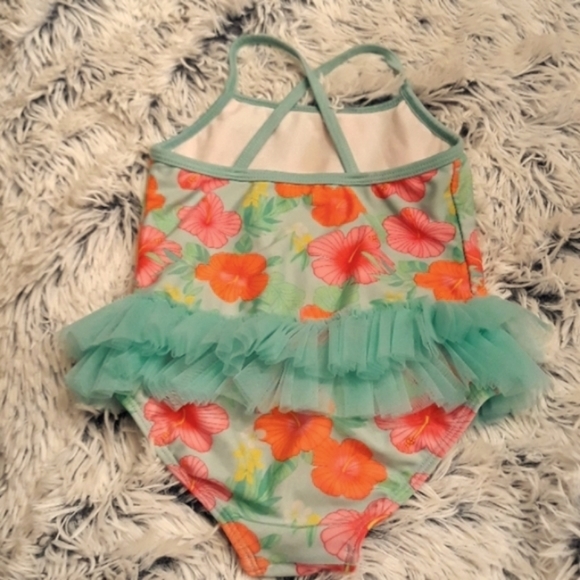 Healthtex 3T Little Girls One piece Swimwear - Picture 2 of 4